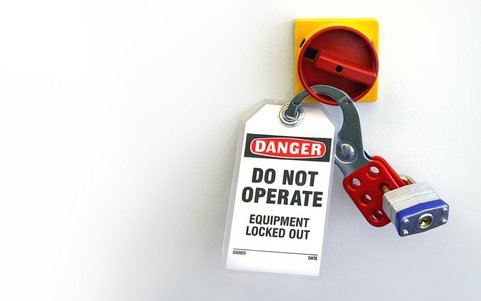wartungssicherung lockout tagout system