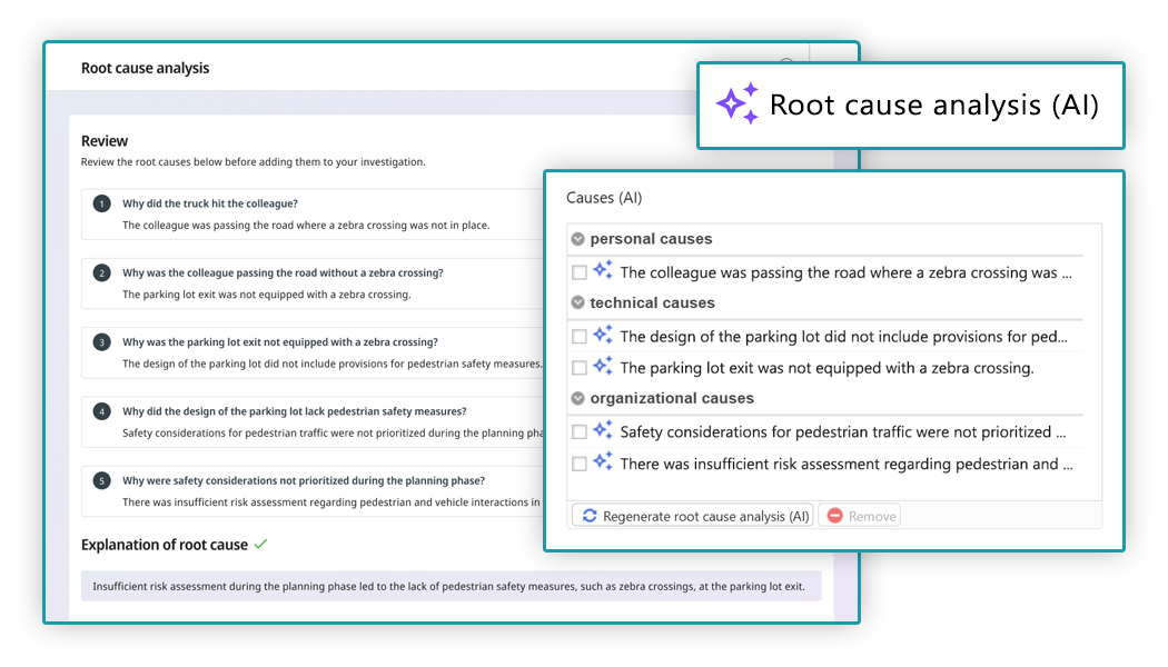 Preview Quentic AI 5 why analysis